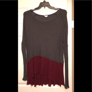 Waffle Top. Two-Toned.